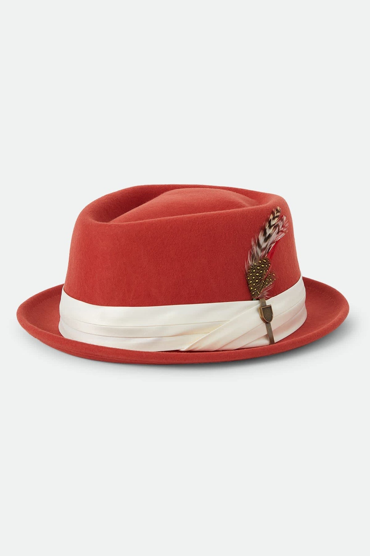 STOUT PIE HAT RED EARTH WAX PAPER