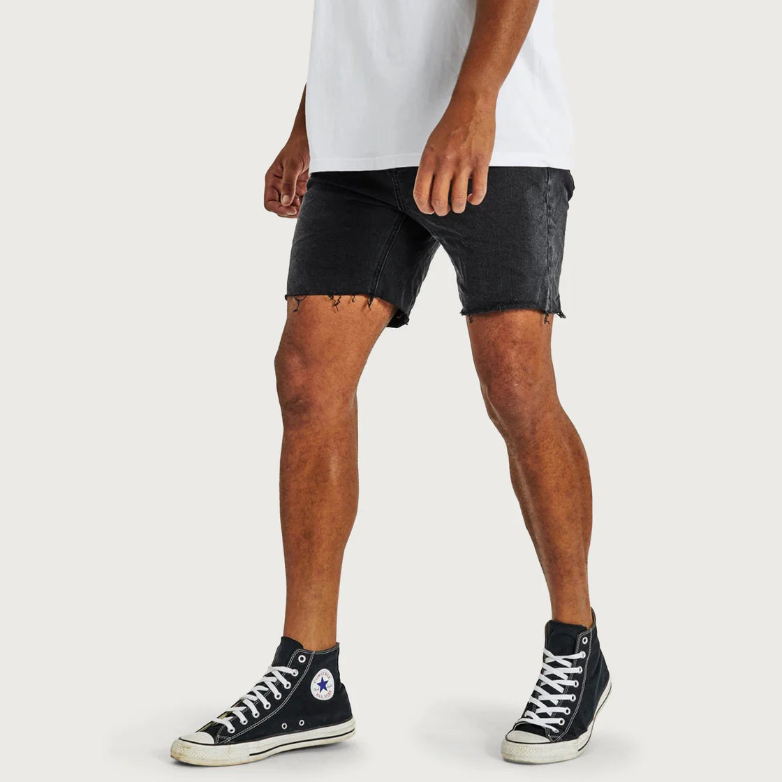 KS5 DENIM SHORT - VINTAGE BLACK