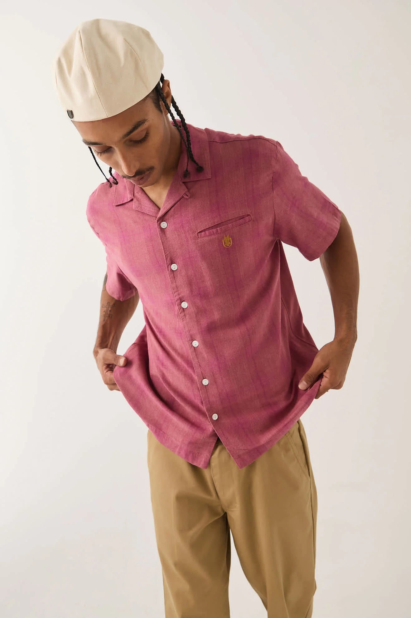 CENTURY SS SHIRT PINK