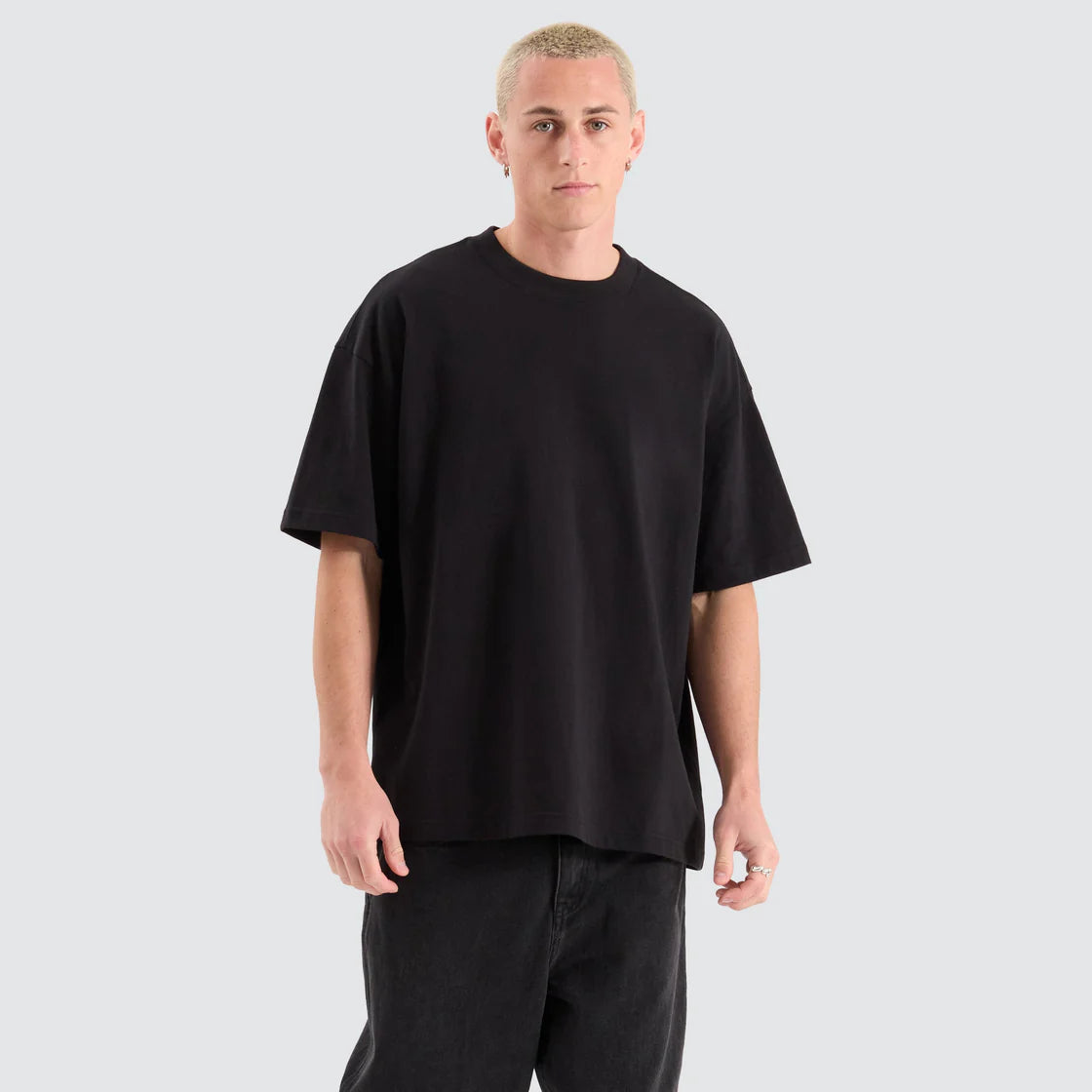 MELVILLE RAPTOR TEE JET BLACK