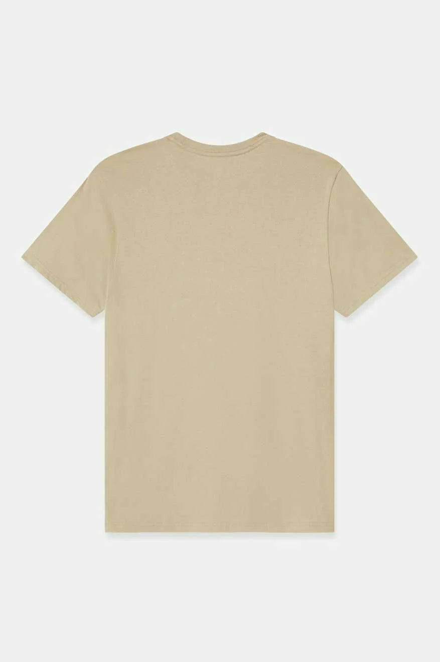 BASIC SS TEE OATMEAL