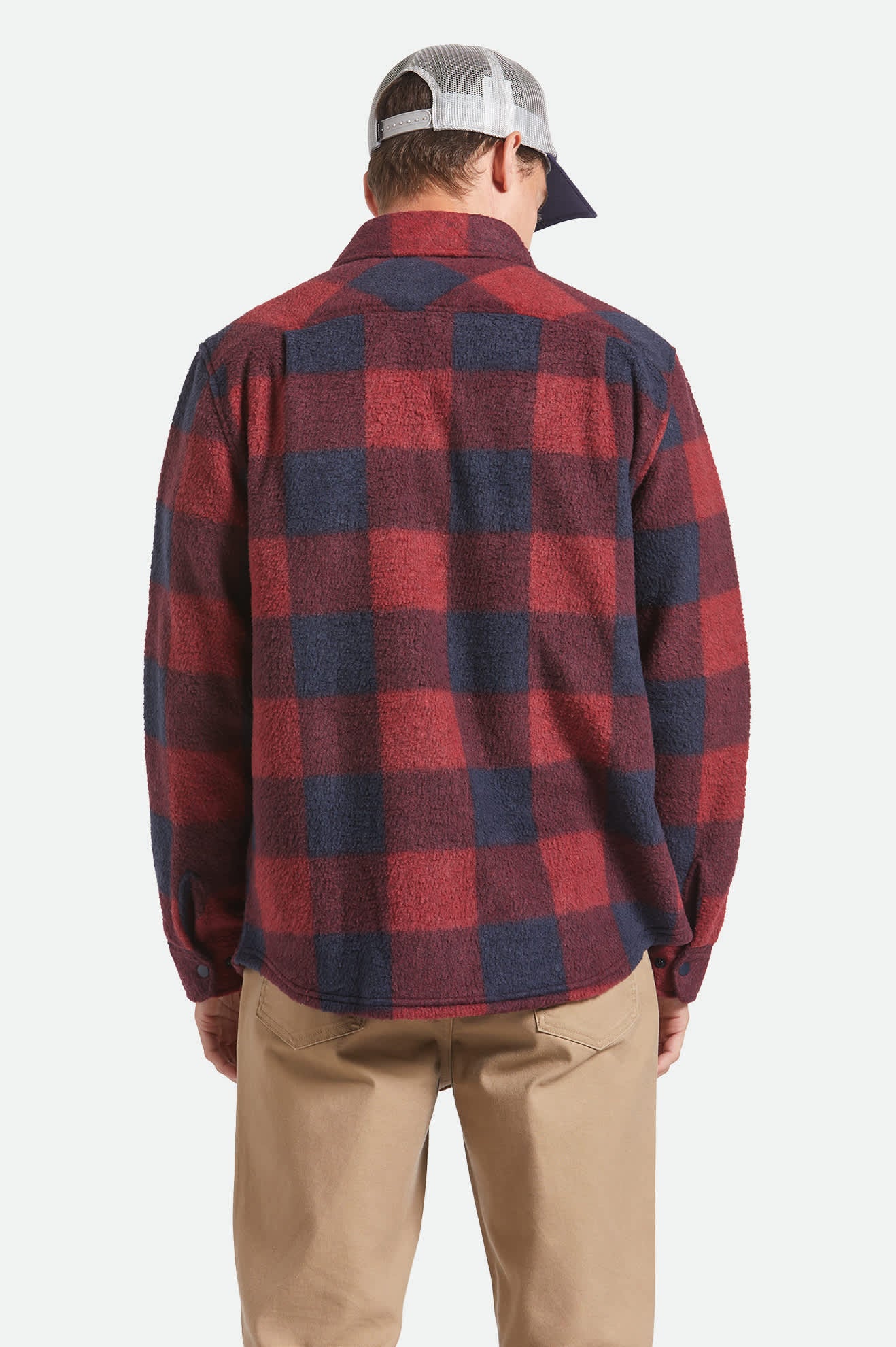 BOWERY LS ARTIC STRETCH FLEECE ADRENALINE RUSH/MOOD INDIGO
