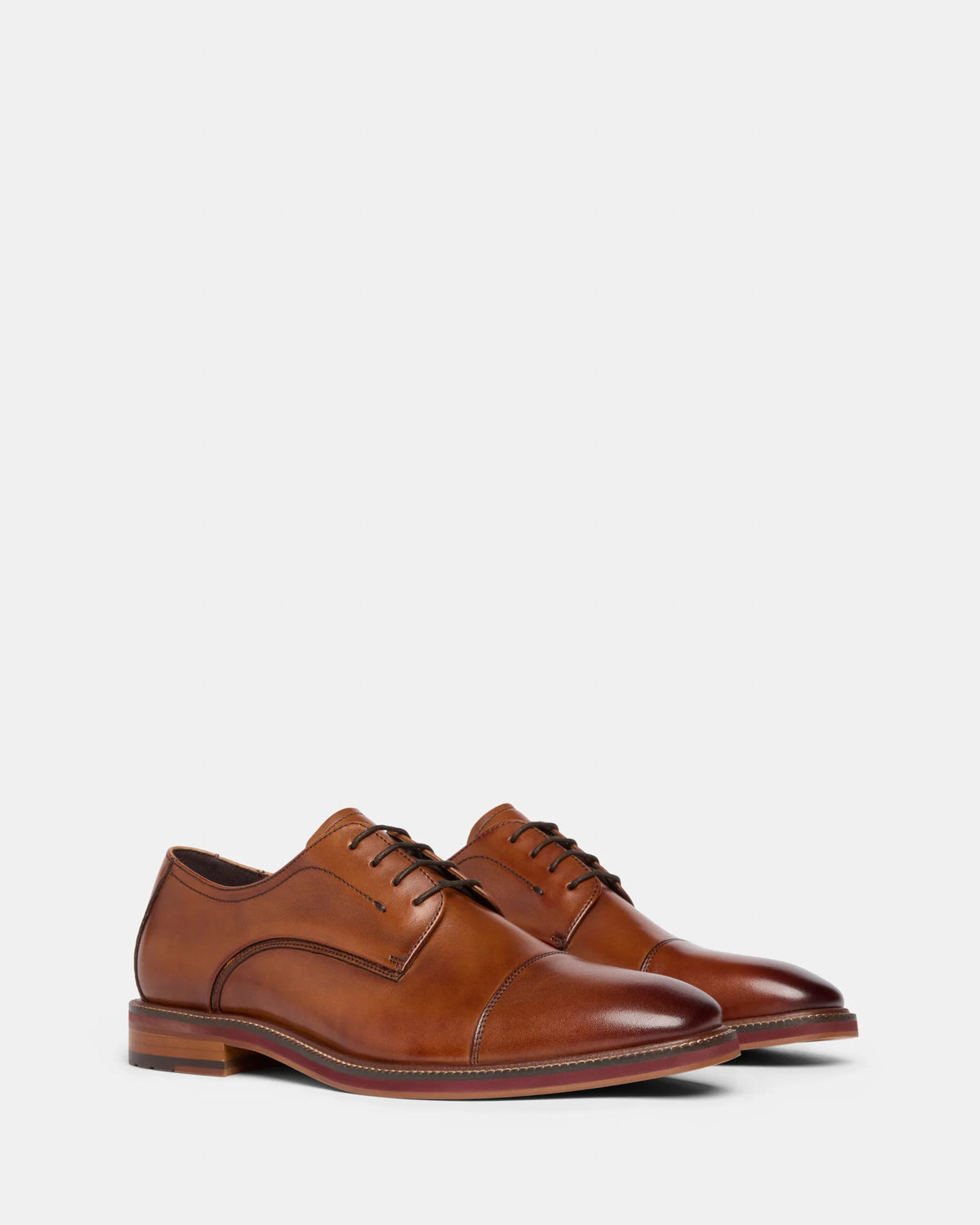 SCRIBBLE SHOE COGNAC