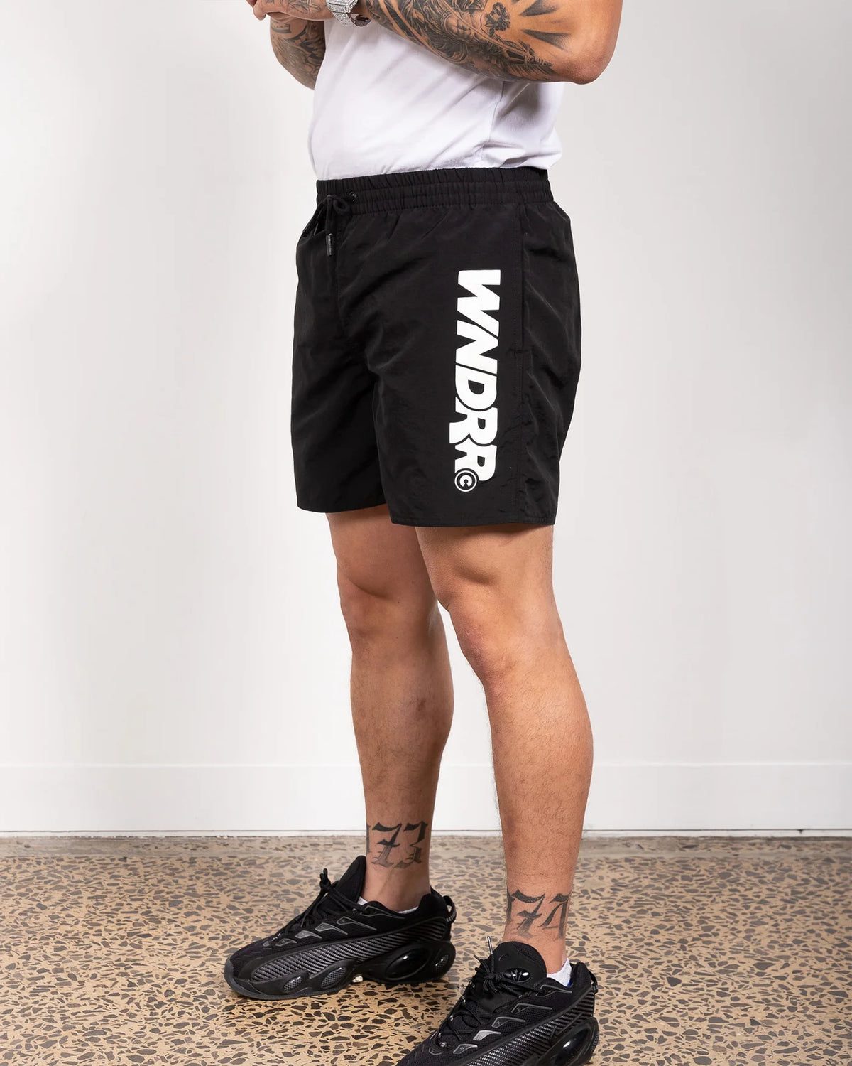 SHODO SWIM SHORT BLACK