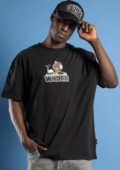 ALL ROUNDER TRUCKER CAP BLACK