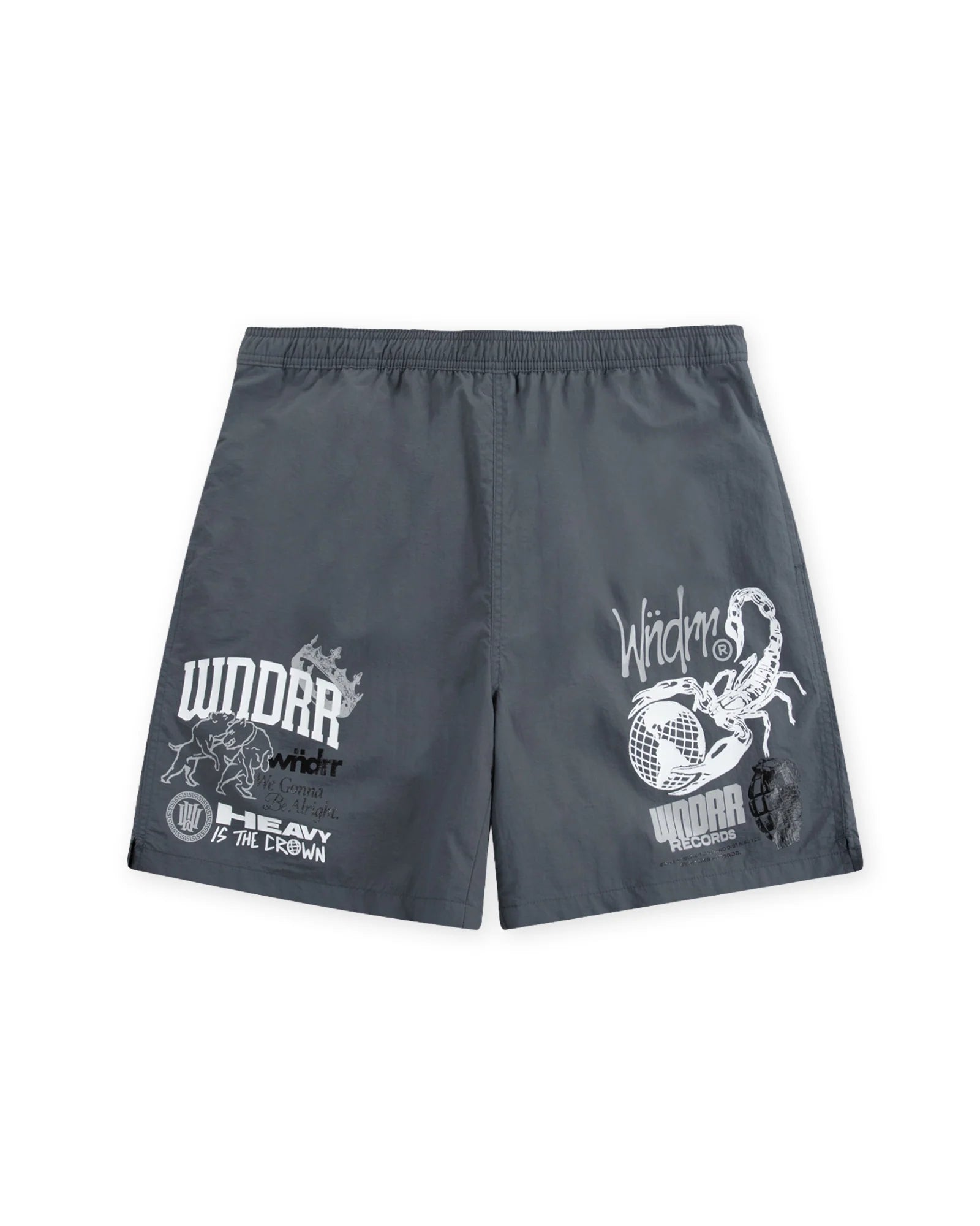 SYNDICATE SWIM SHORT FADED BLACK