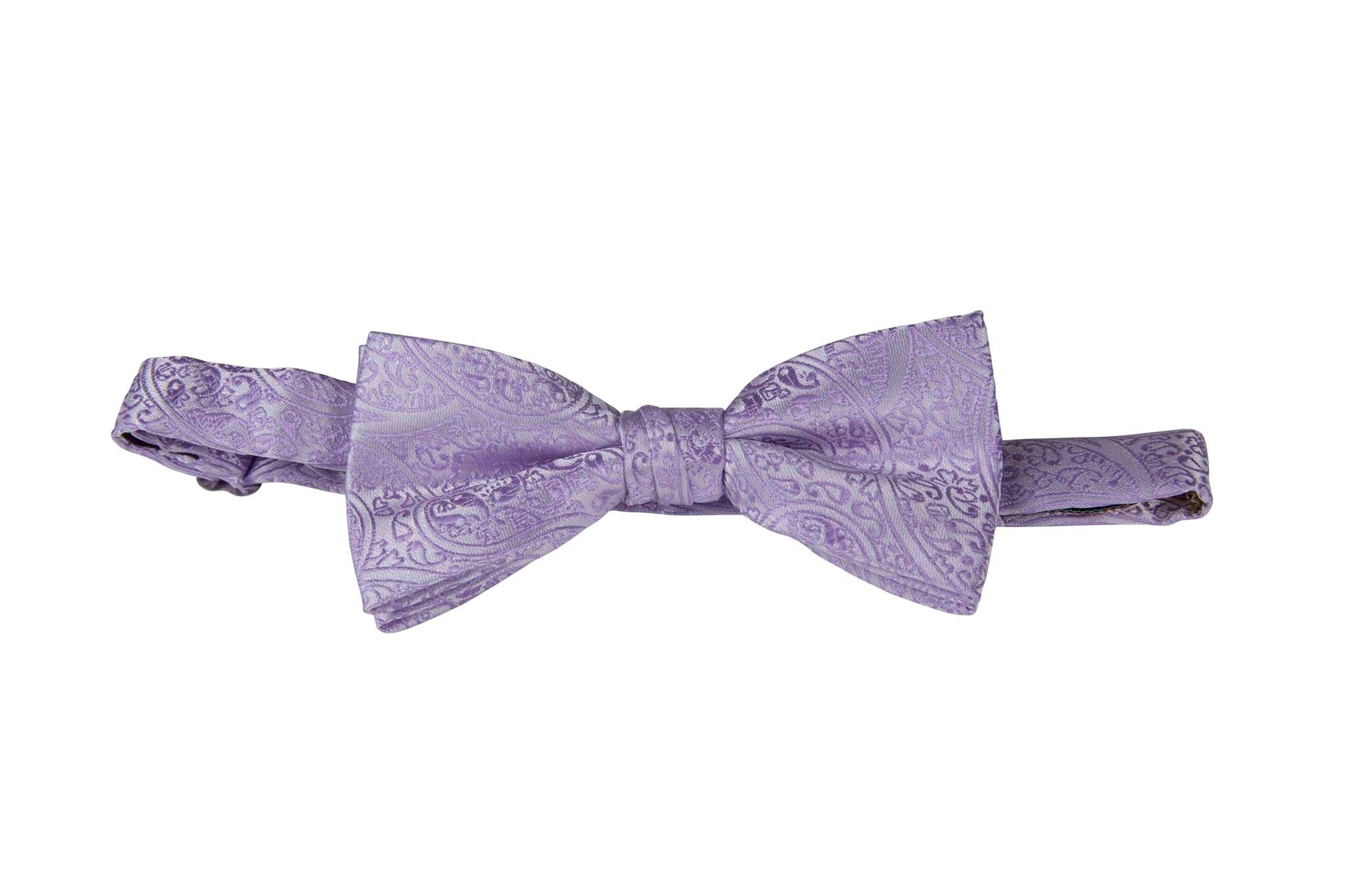 GOLD LABEL PAISLEY BOWTIE LILAC