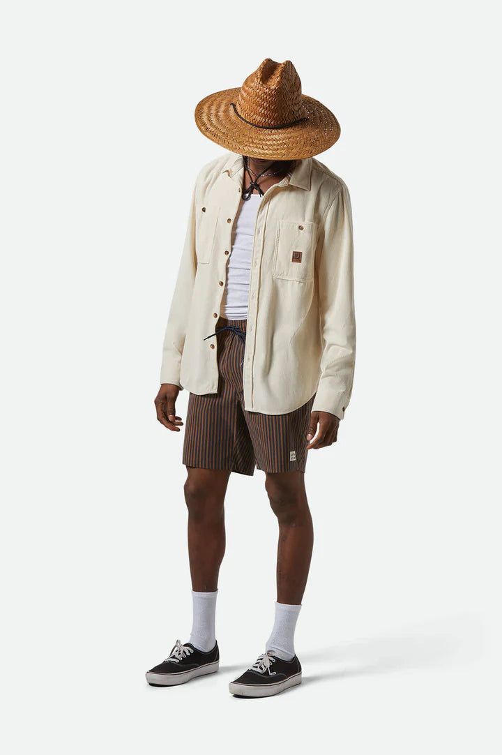 THE FIELD CORDUROY OVERSHIRT WHITECAP