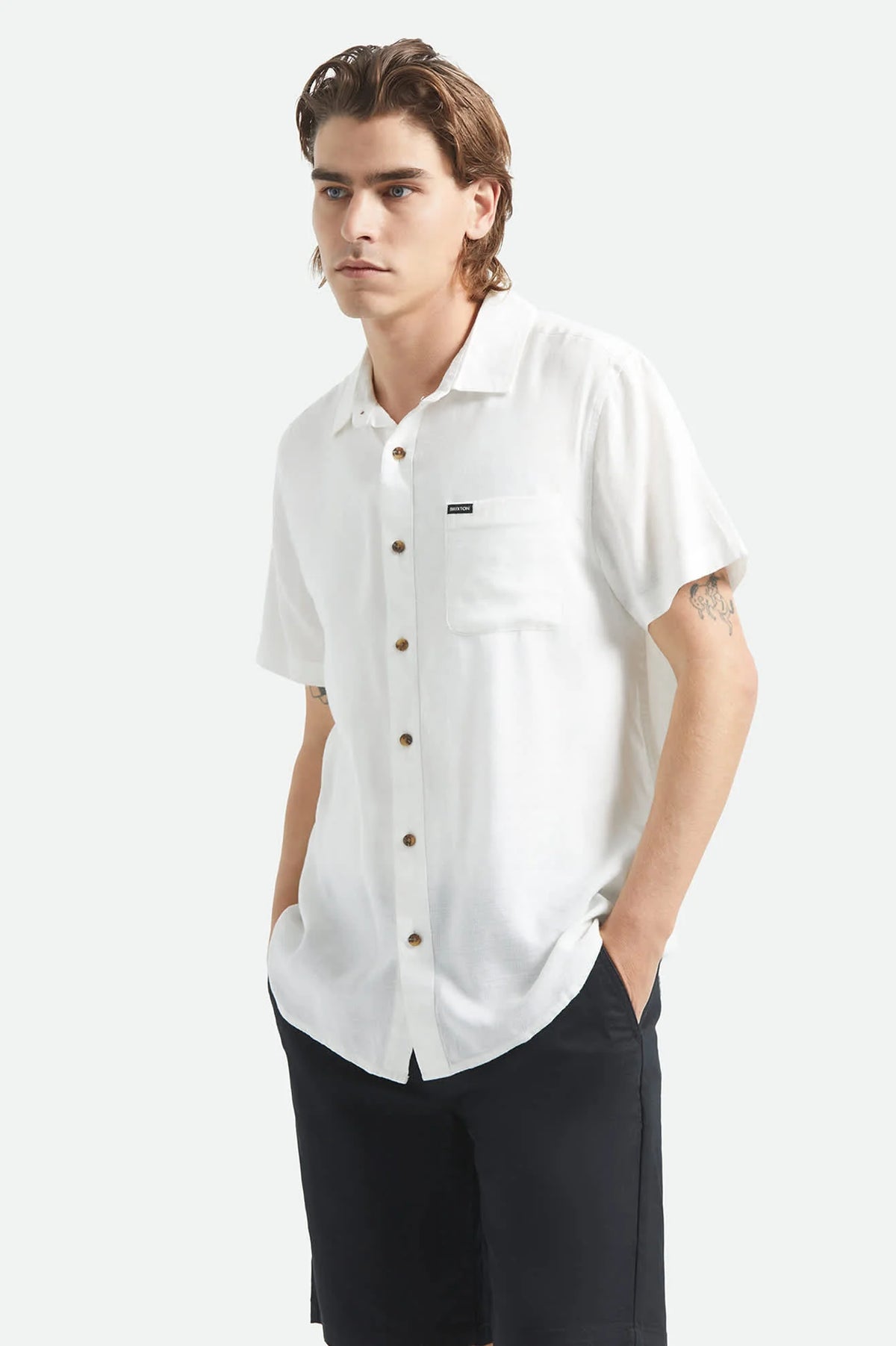 CHARTER SLUB SS SHIRT WHITE