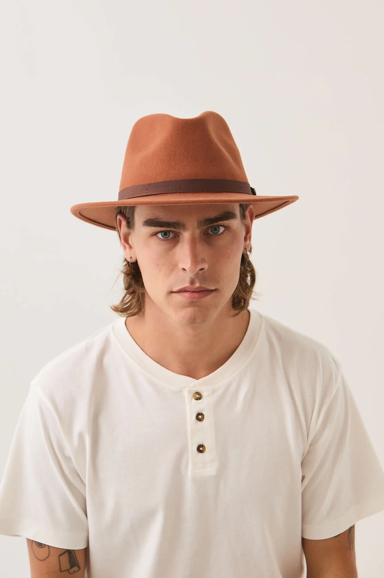 MESSER FEDORA RED EARTH WAX PAPER