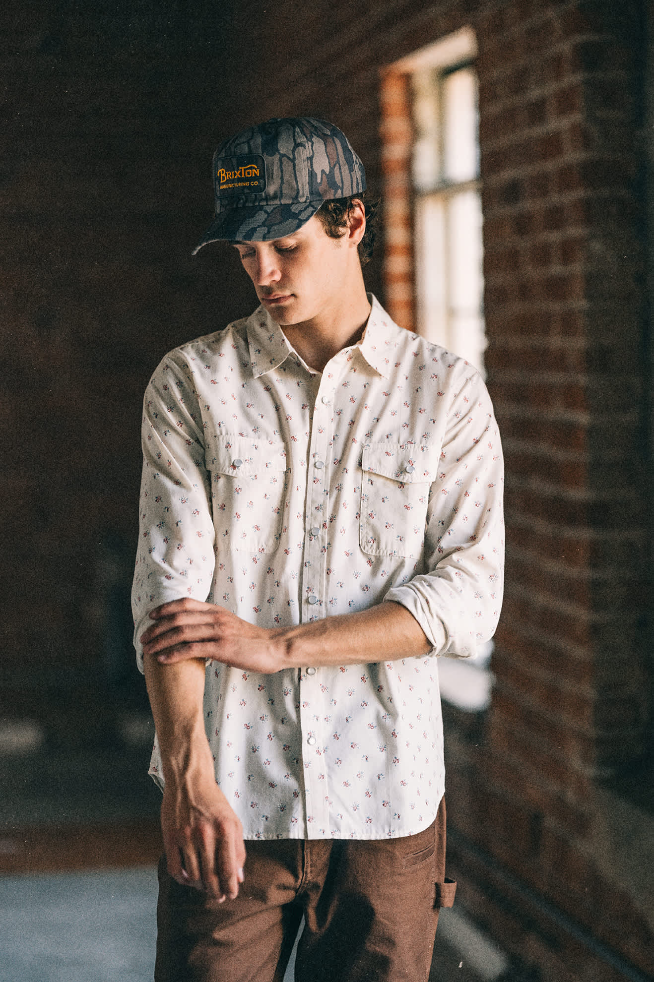 GRADE HP SNAPBACK BARK CAMO
