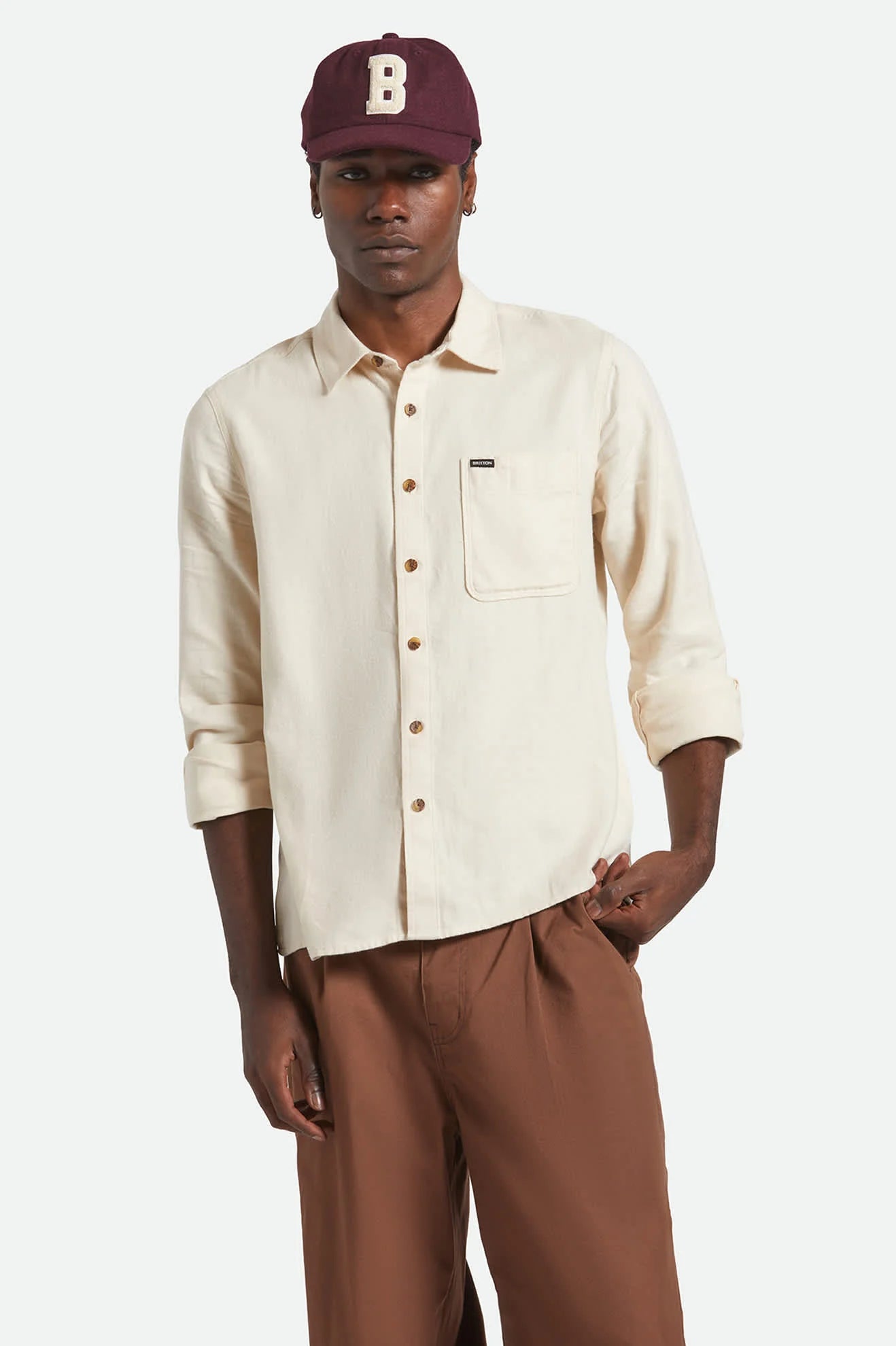 HASTINGS LW FLANNEL WHITECAP